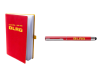 DLRG Notizbuch »Flex« mit DLRG Metall-Rollerball uma